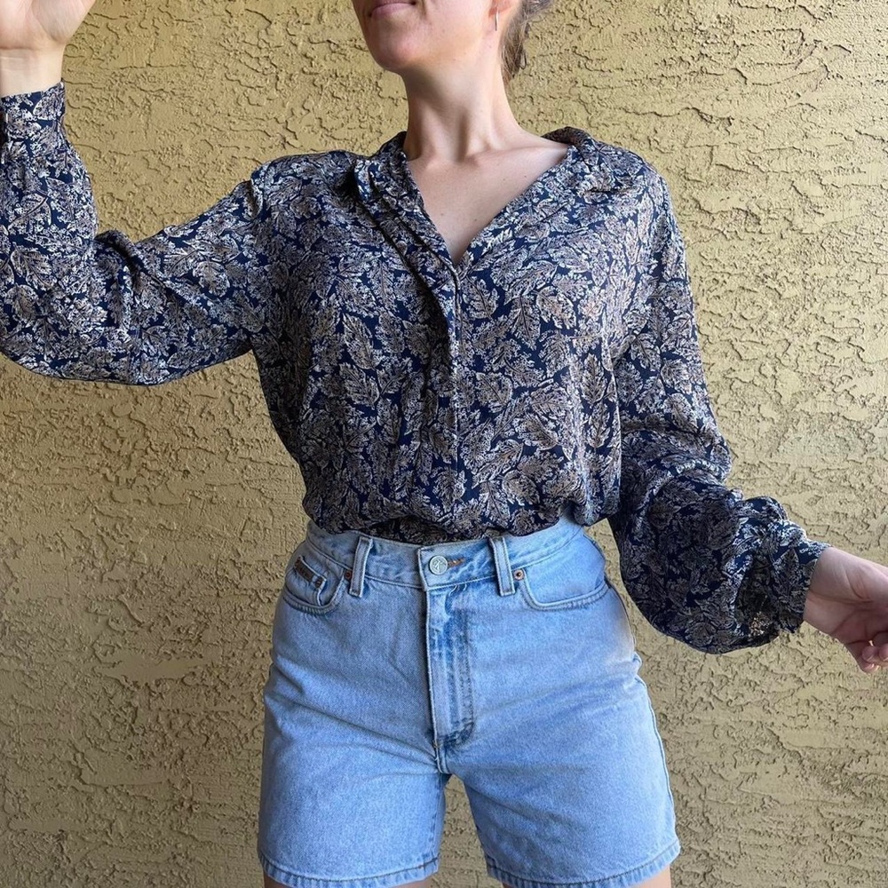 Vintage 90’s Country Sophisticates by Pendleton Long Sleeve Button Up Blouse